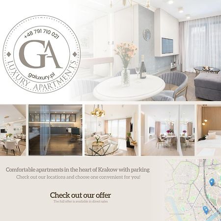Ga Luxury Apartments W21 Krakkó Kültér fotó